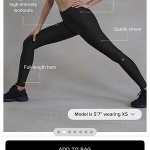ALO Yoga Black Performance Leggings